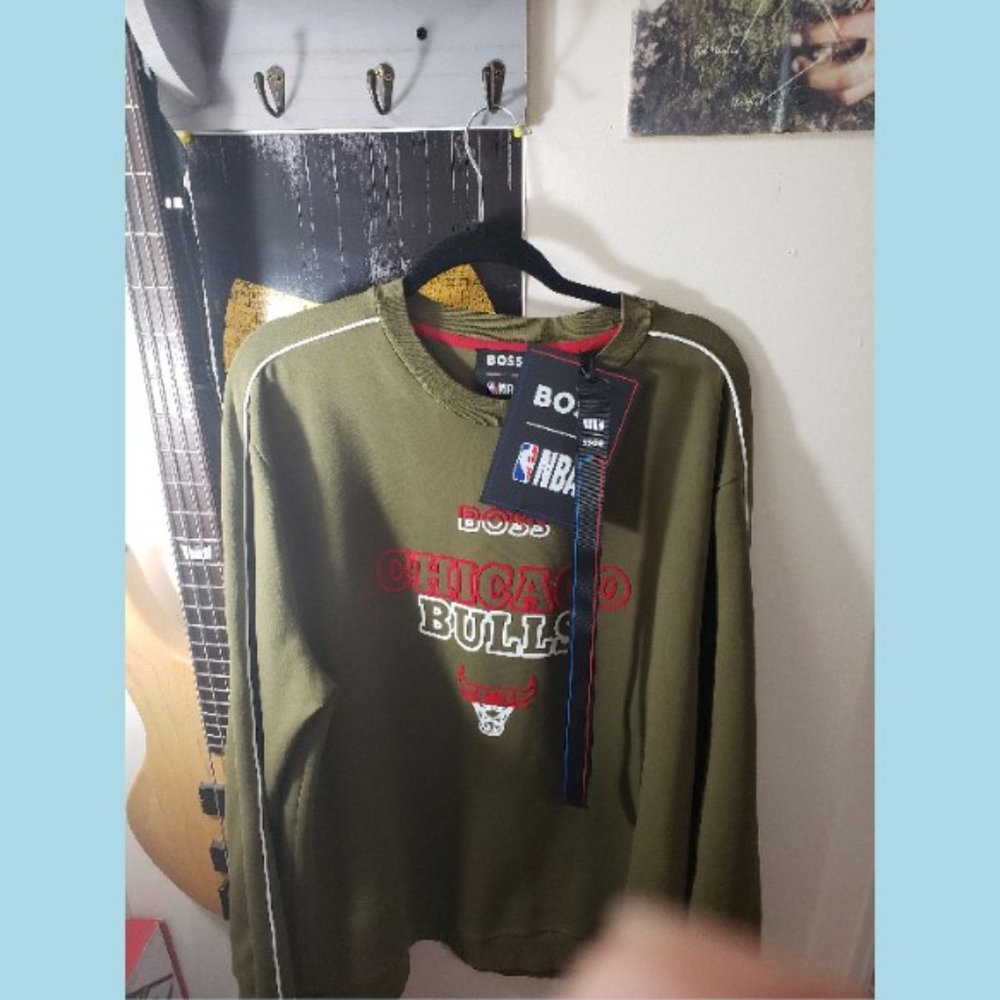 HUGO BOSS Chicago Bulls 2X Green sweatshirt